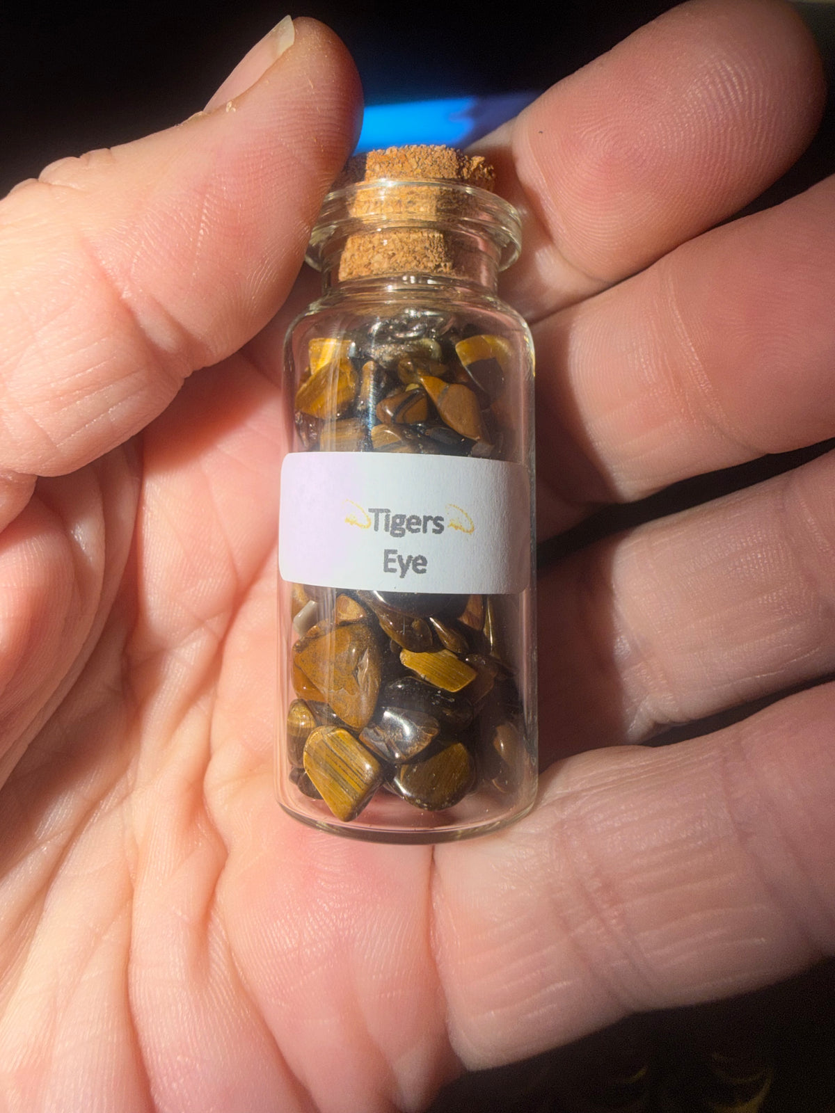 Crystal Chip Jar