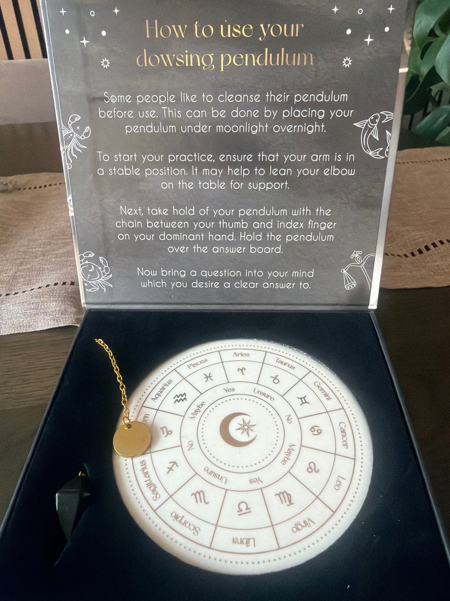 Pendulum Divination Kit