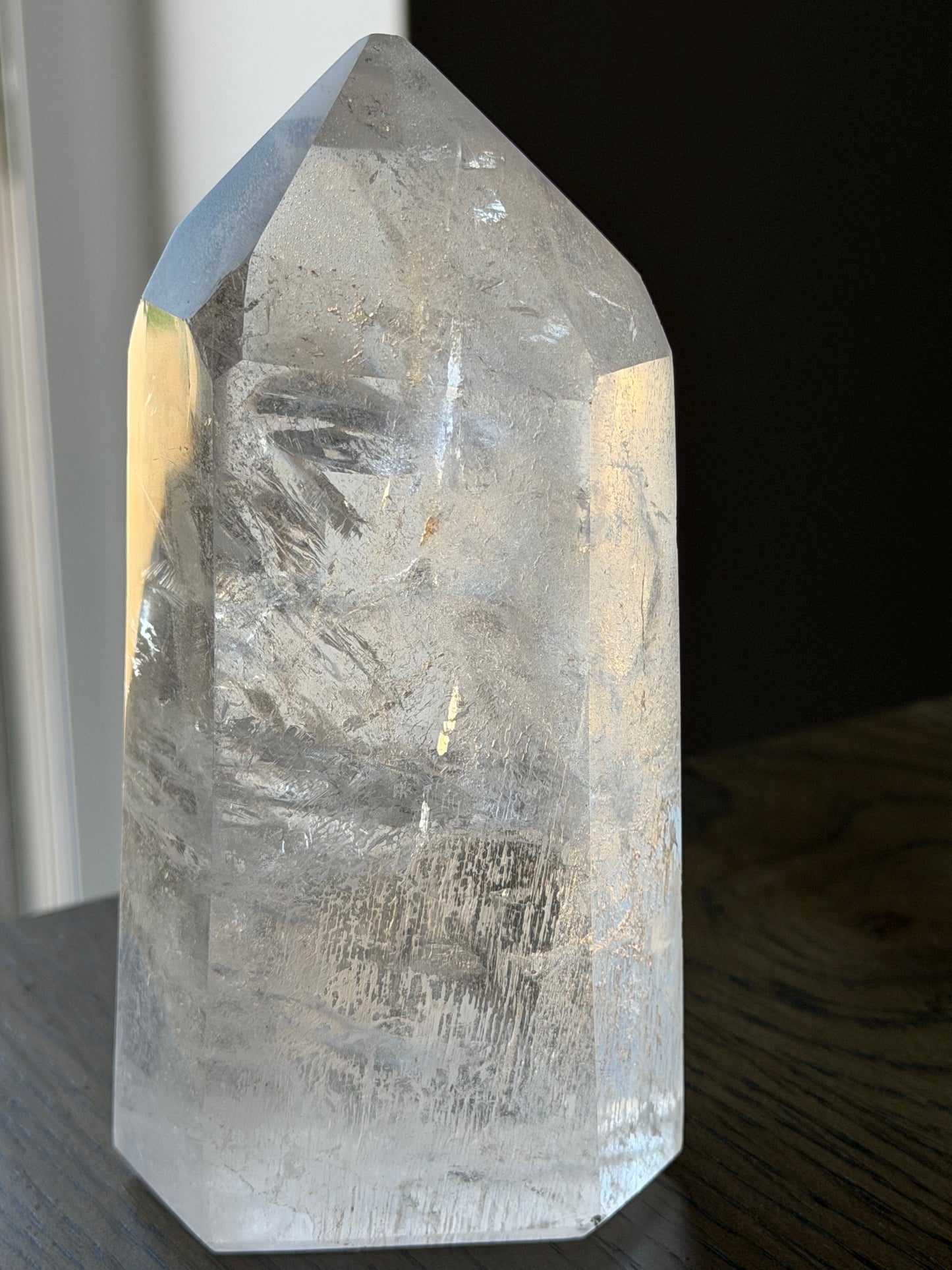 High Grade Clear Quartz Tower / Point