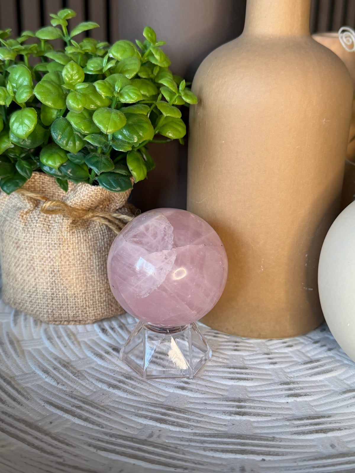 Rose Quartz Sphere