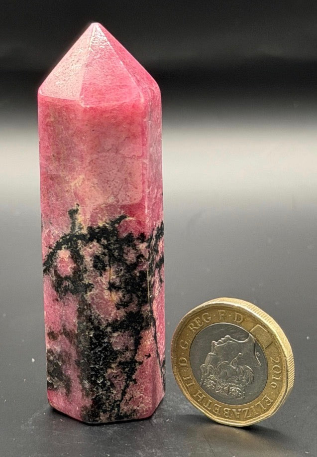 High Quality Rhodonite tower