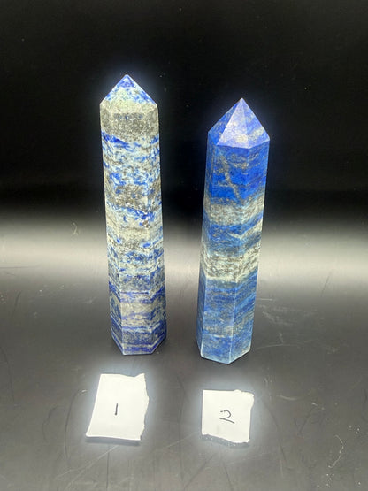 Lapis Lazuli UV reactive towers