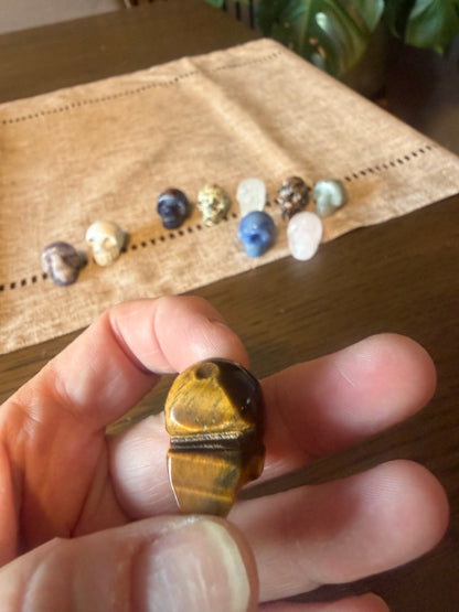 Mini Crystal Stone Skulls