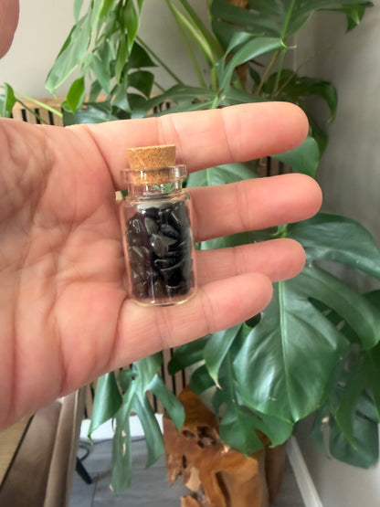 Crystal Chip Jar
