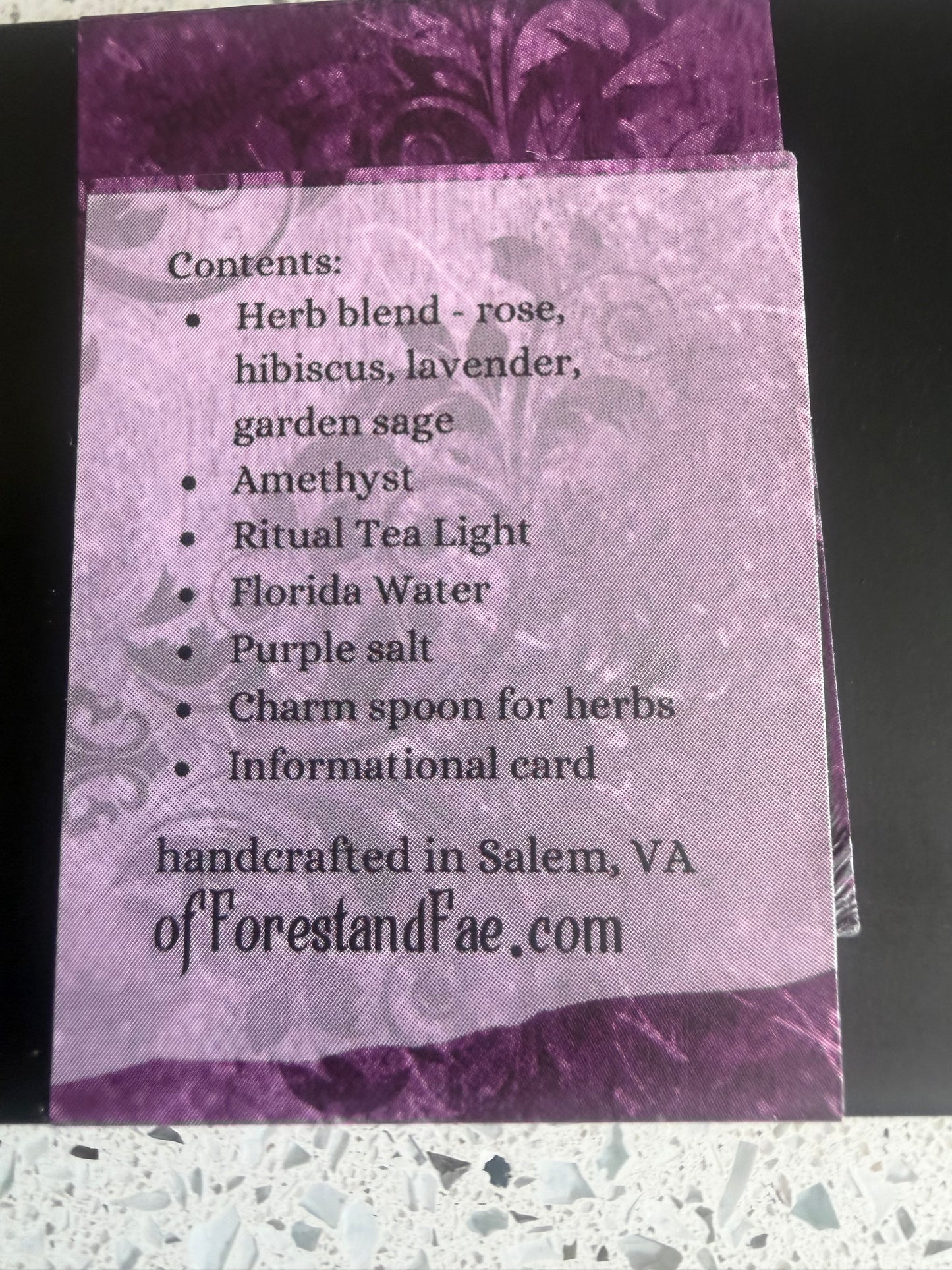 Forest and Fae Travel Altar Kit