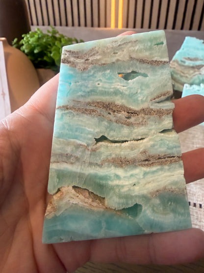 Beautiful Hemimorphite Slabs