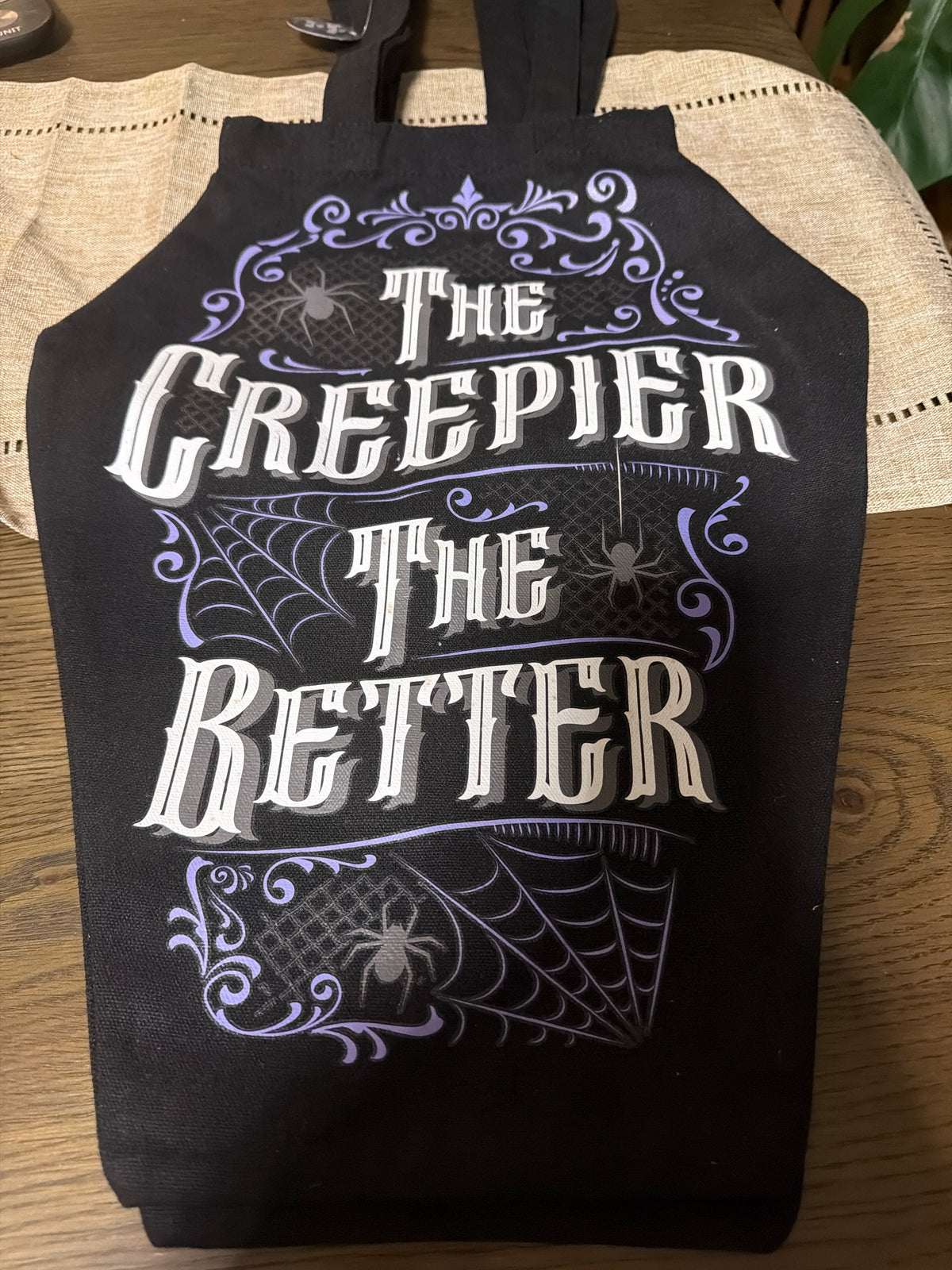 Magick Cat Energy Tote Bag or The Creepier the Better coffin Tote Bag