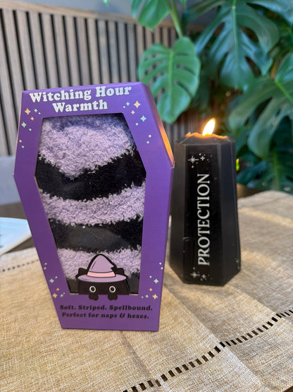 Warm Fluffy Socks | Coffin Gift Box