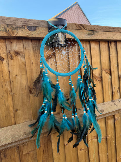 Peacock Feather Dream Catcher