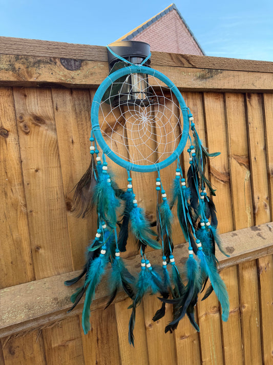 Peacock Feather Dream Catcher