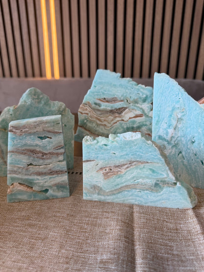Beautiful Hemimorphite Slabs