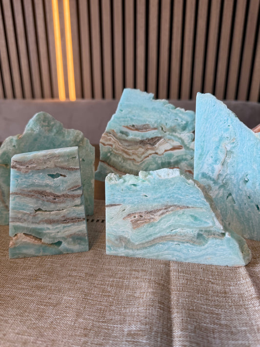 Beautiful Hemimorphite Slabs