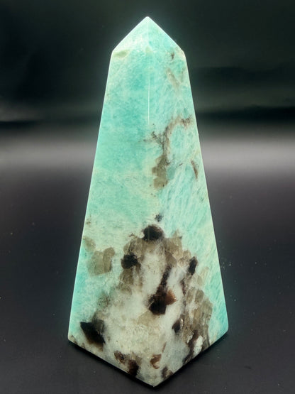 Beautiful Amazonite Obelisks