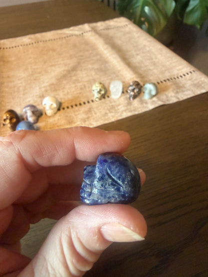Mini Crystal Stone Skulls