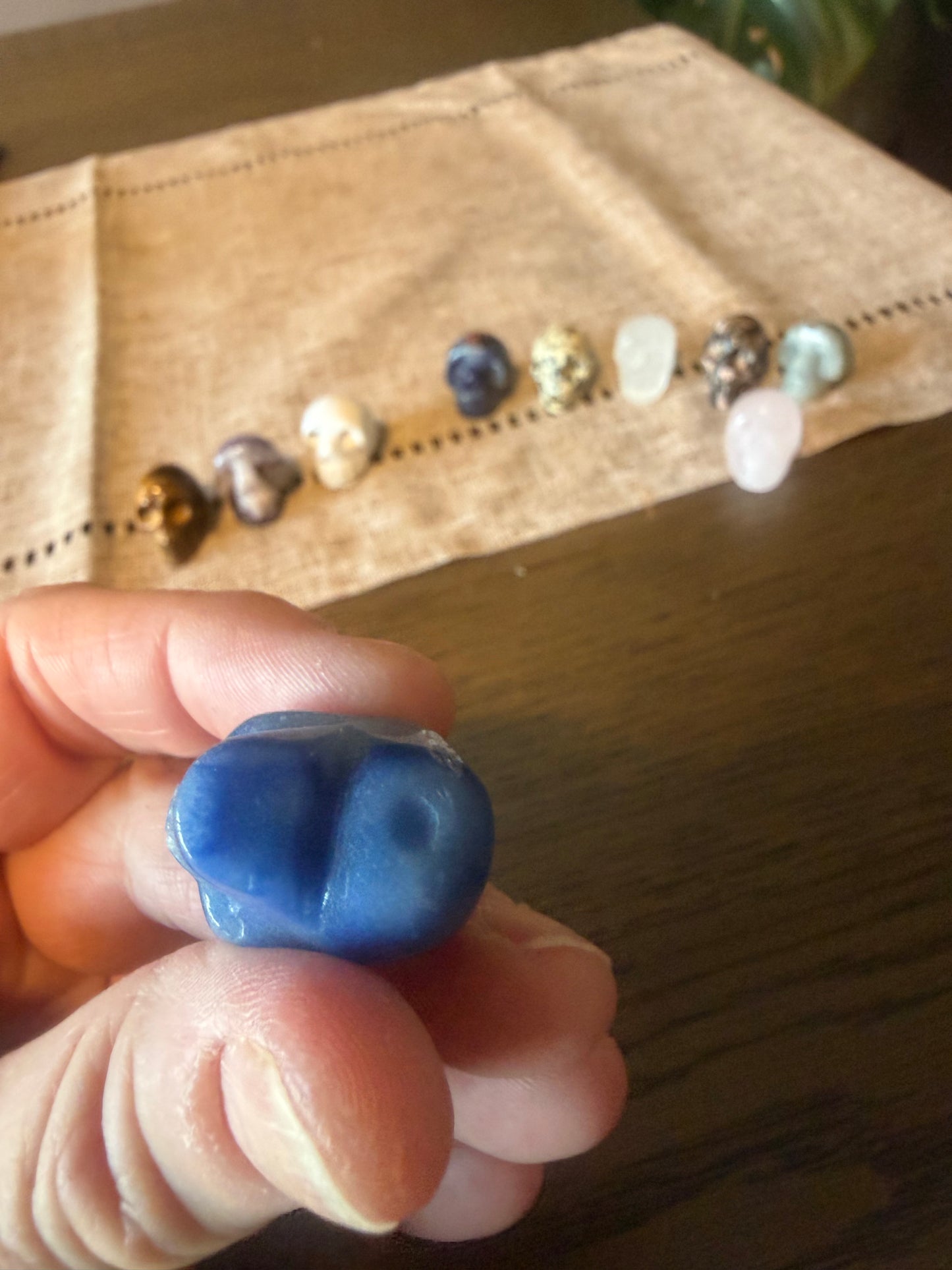 Mini Crystal Stone Skulls