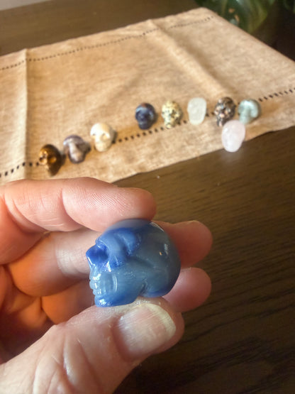 Mini Crystal Stone Skulls