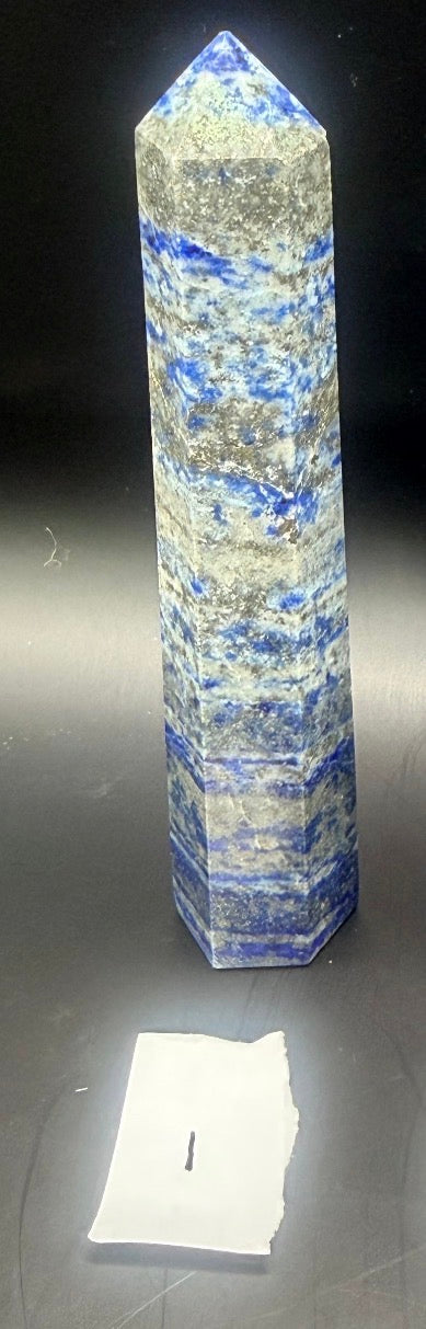 Lapis Lazuli UV reactive towers