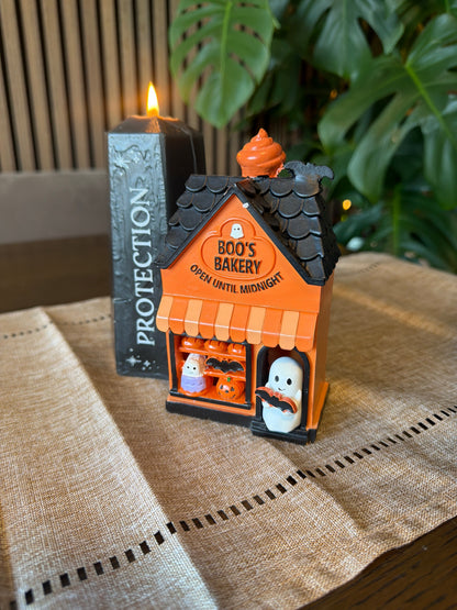 Boo's Bakery Halloween House Ornament