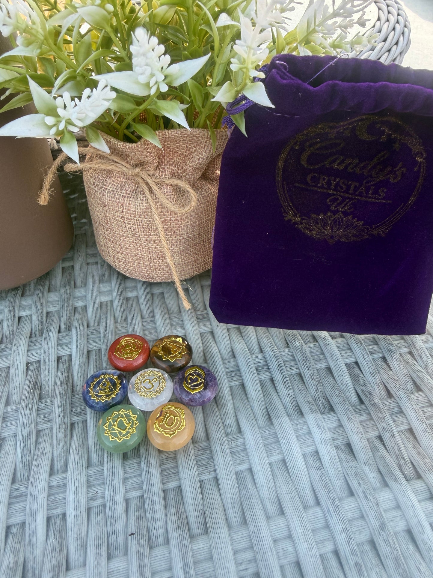 7 Chakra Crystal Set