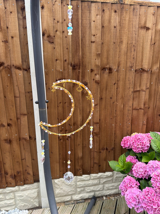 Celestial Moon Sun Catcher