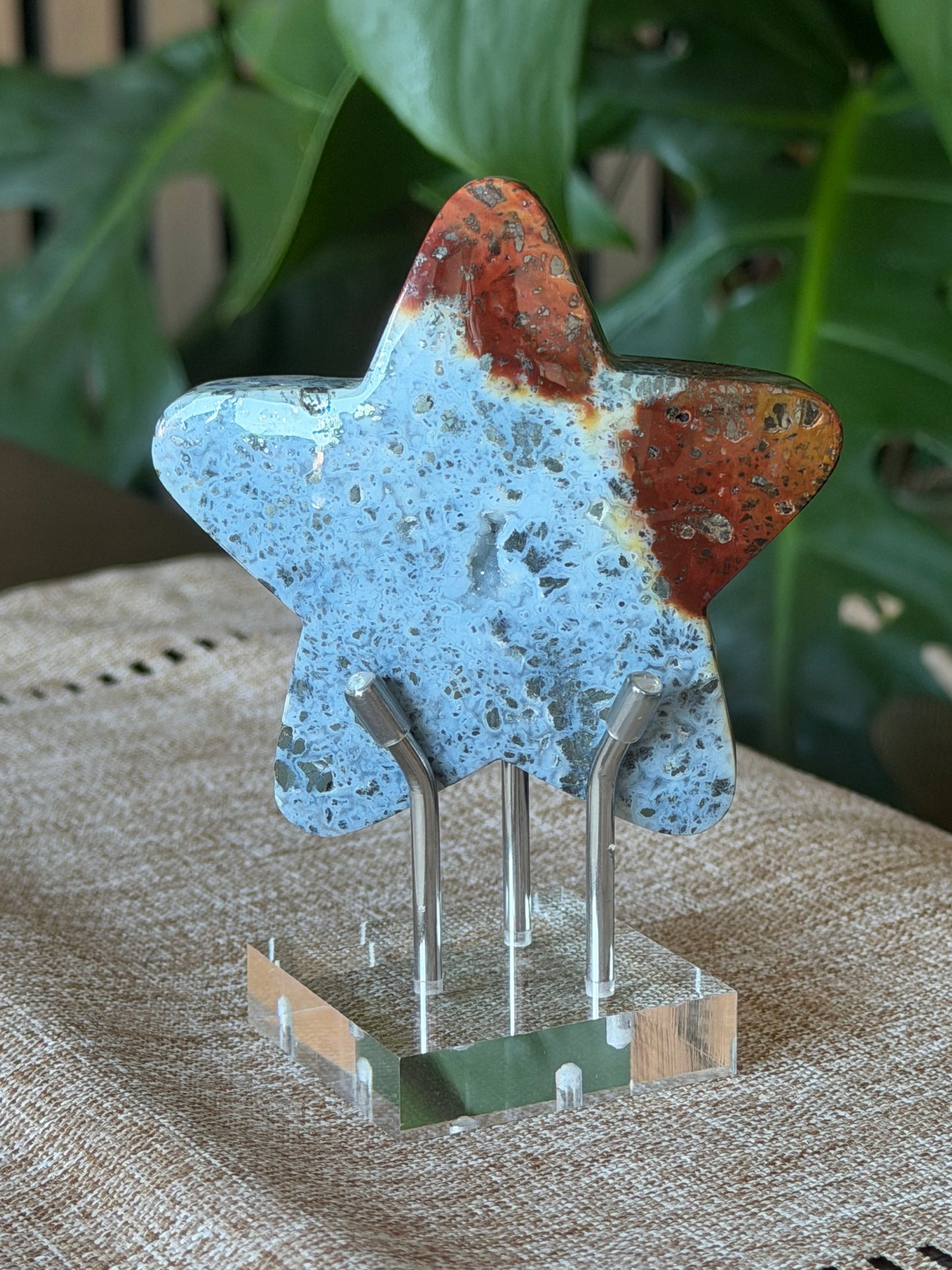 Red Marcasite Stars