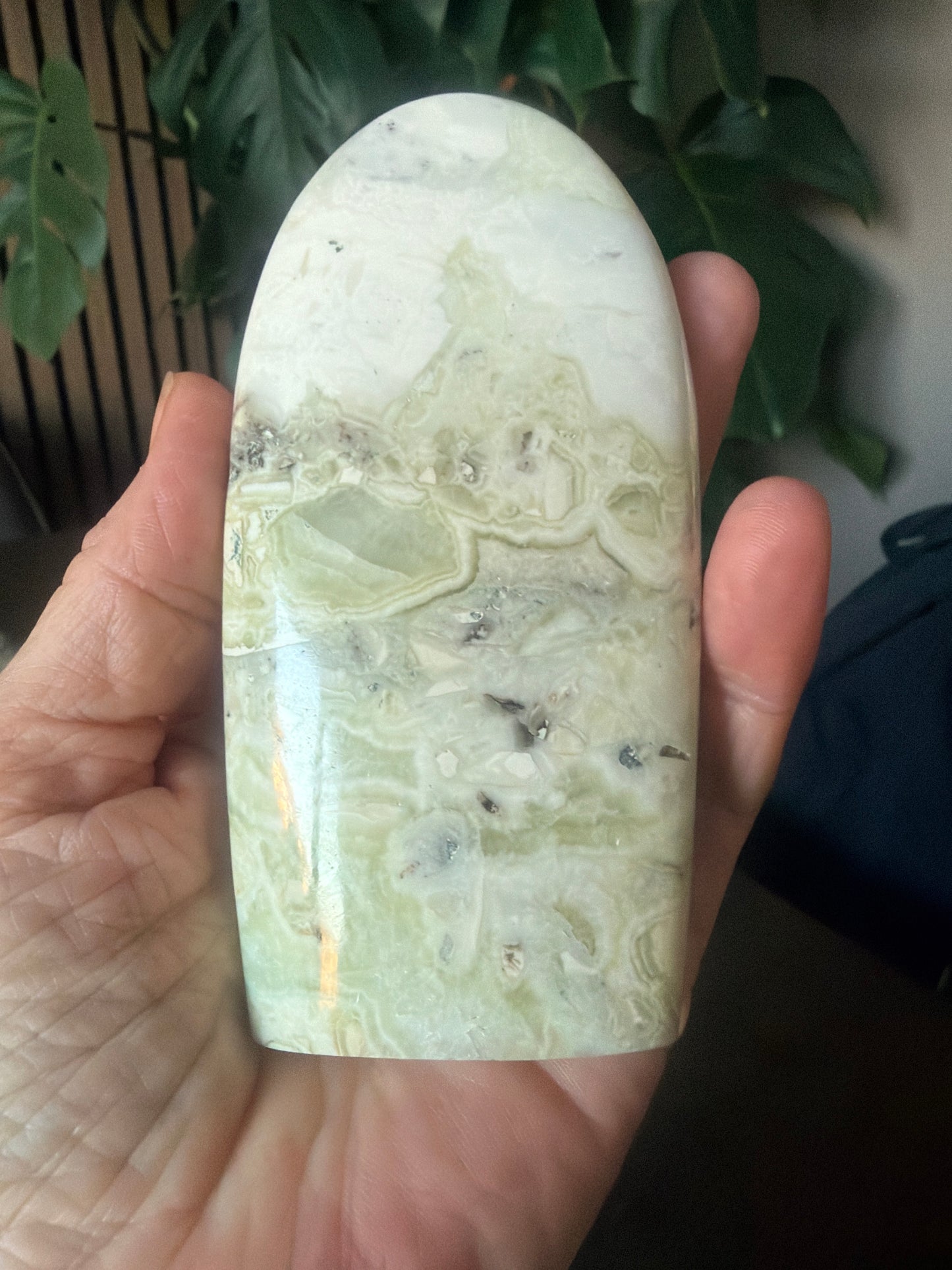Unique Green Maligano Jasper Freeform