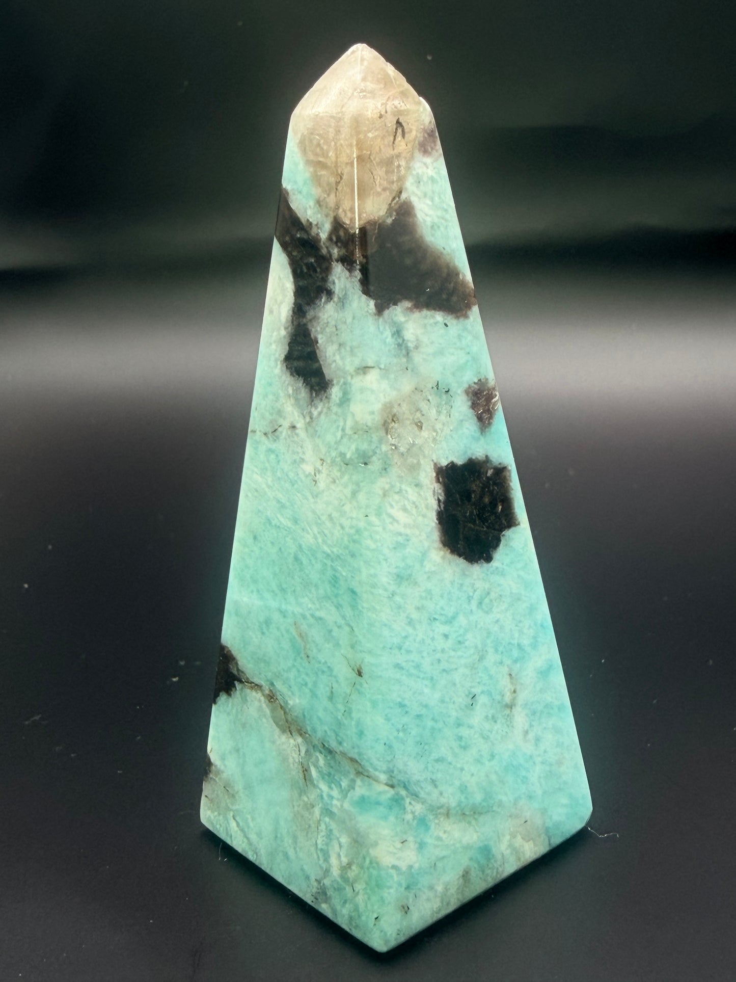 Beautiful Amazonite Obelisks