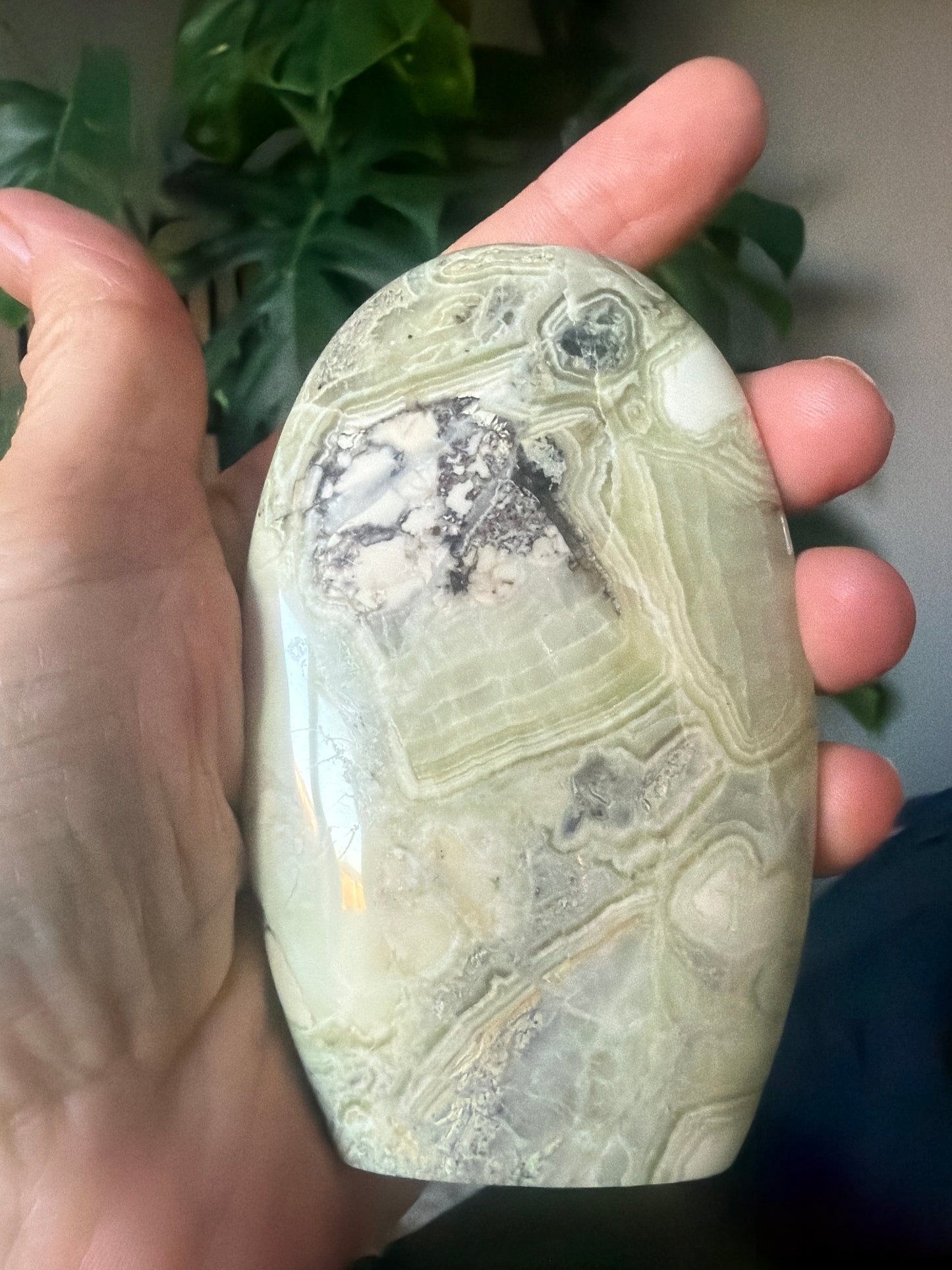 Unique Green Maligano Jasper Freeform