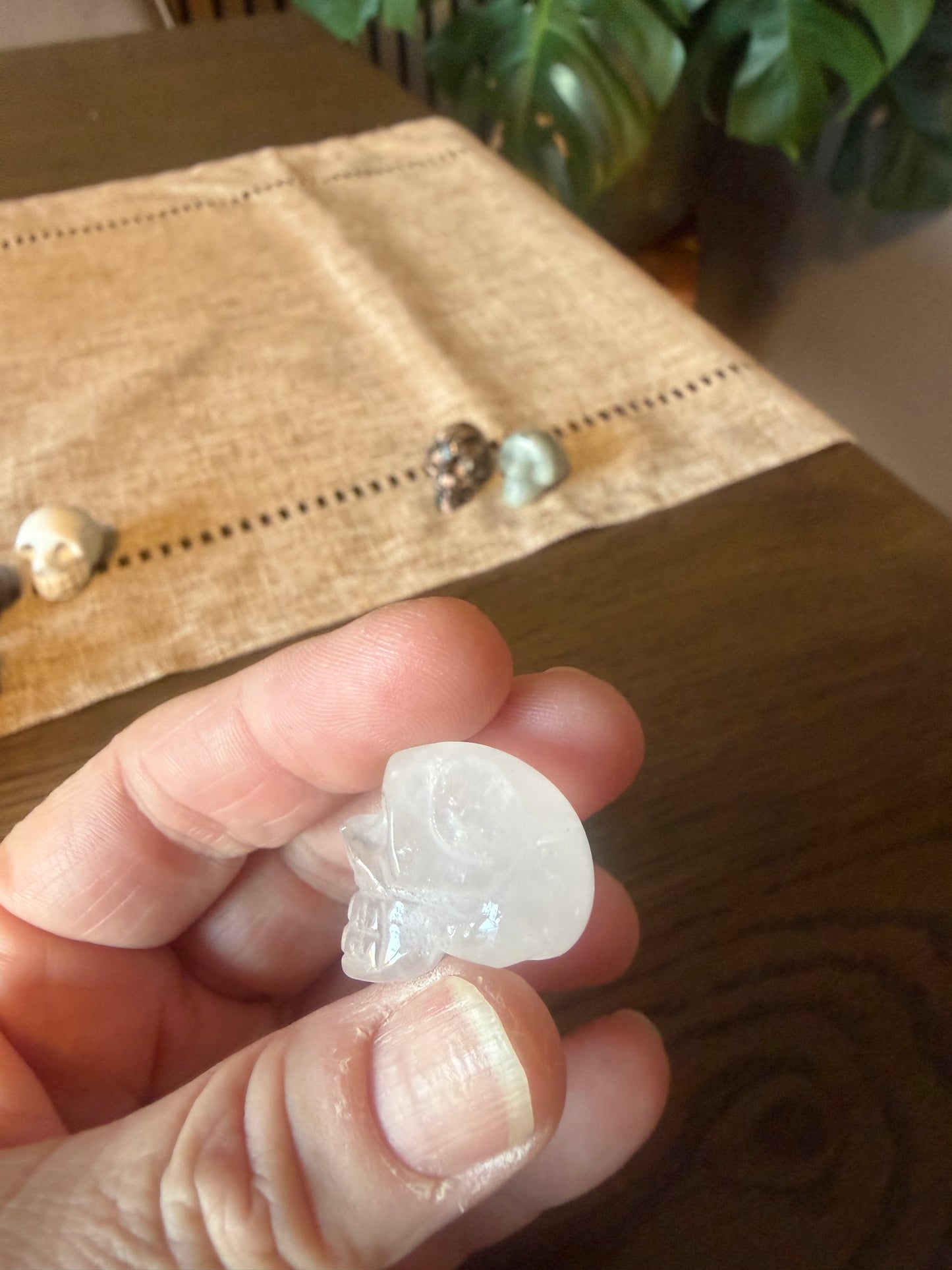 Mini Crystal Stone Skulls