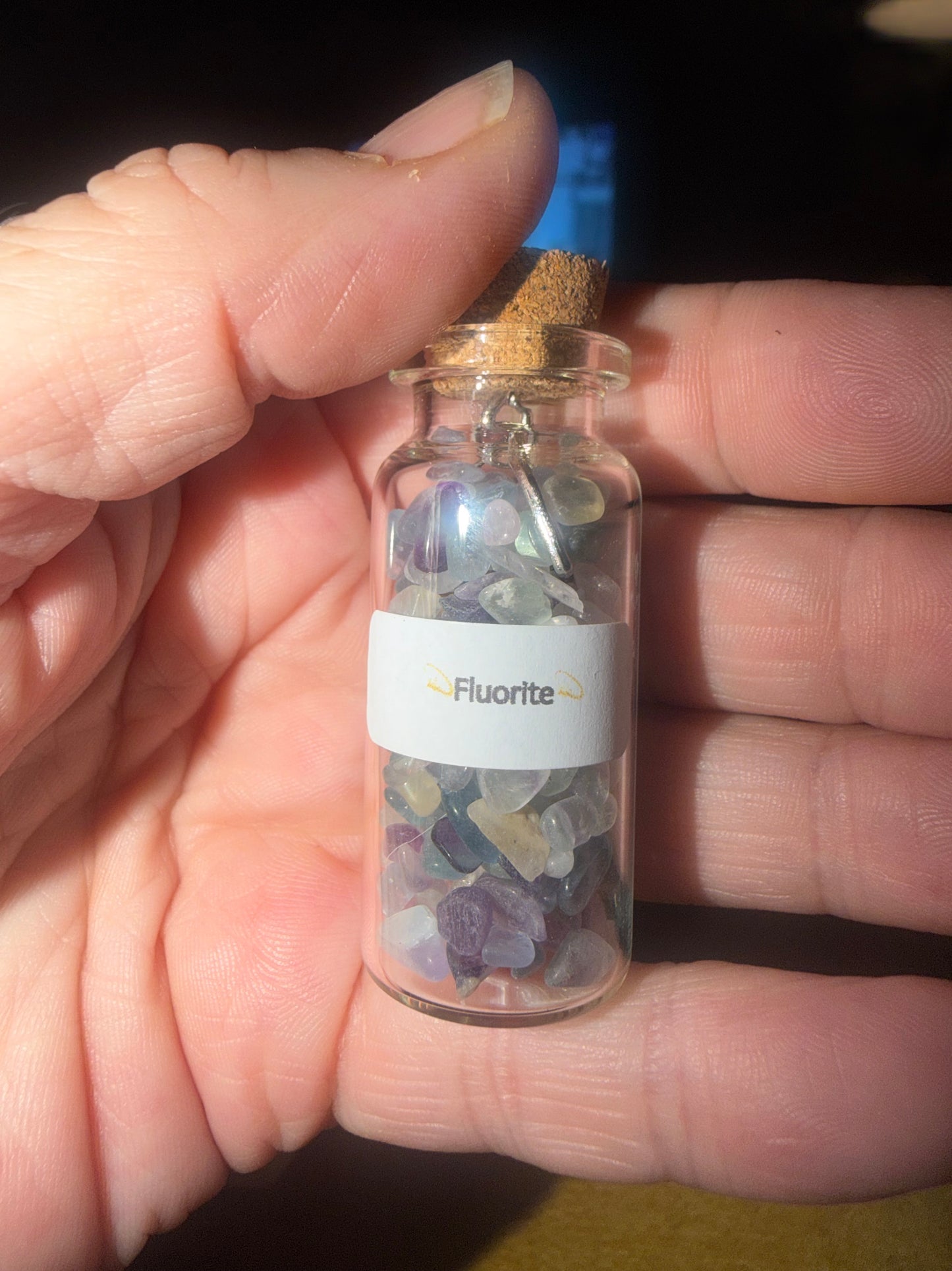 Crystal Chip Jar