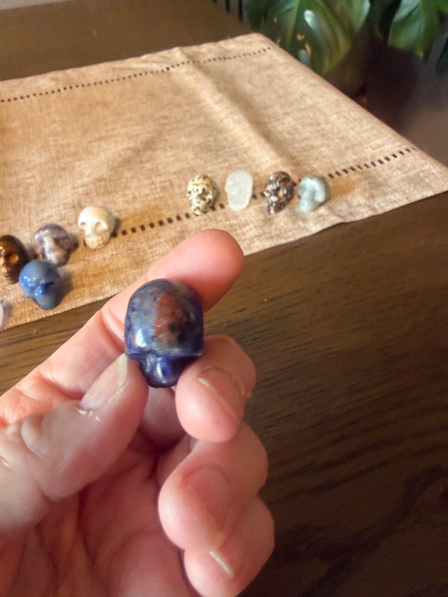 Mini Crystal Stone Skulls