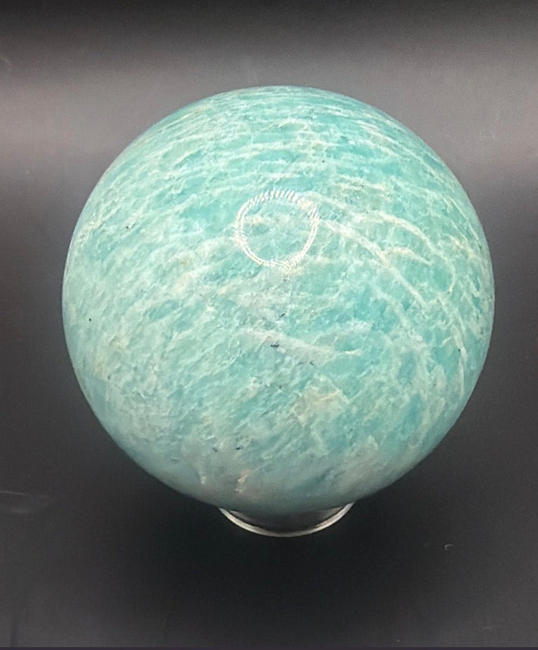 Beautiful Amazonite sphere 40mm