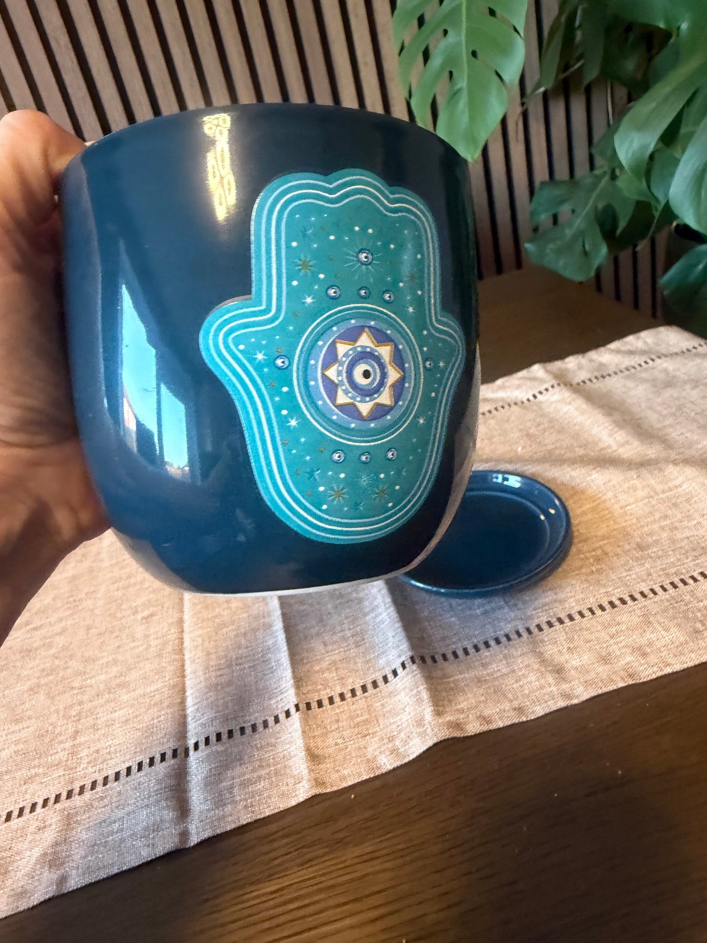 Hand of Hamsa Plant Pot