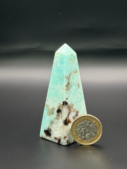 Beautiful Amazonite Obelisks