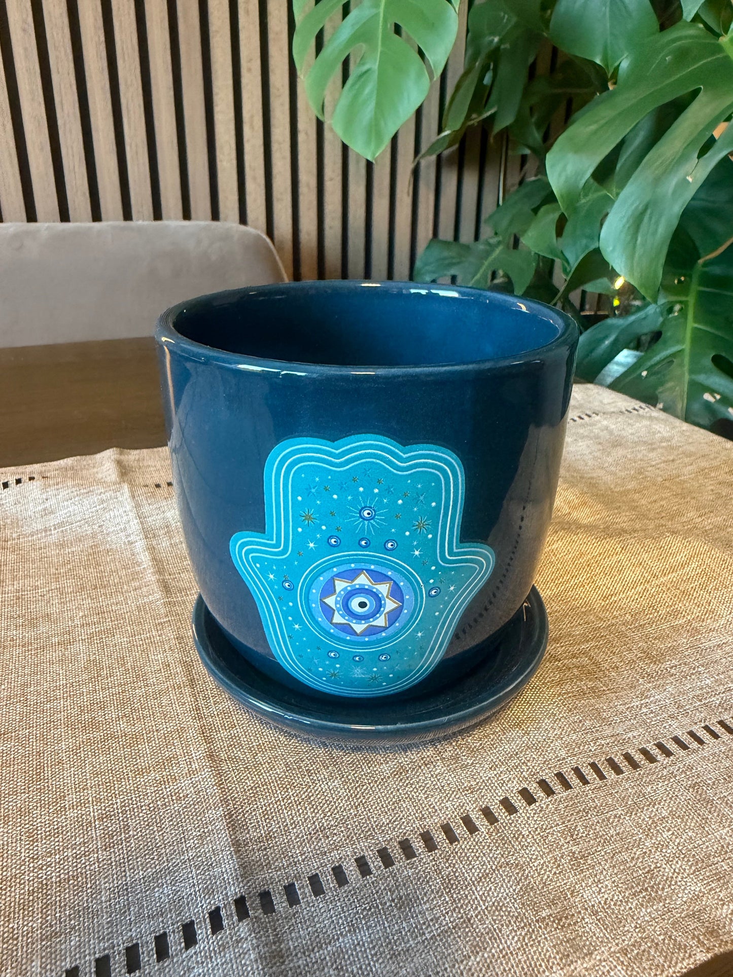 Hand of Hamsa Plant Pot