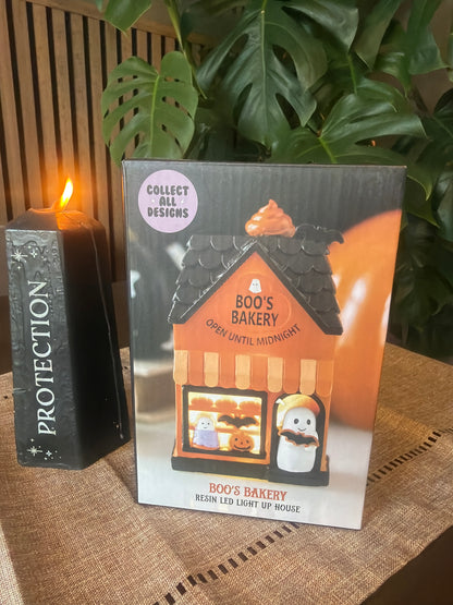 Boo's Bakery Halloween House Ornament