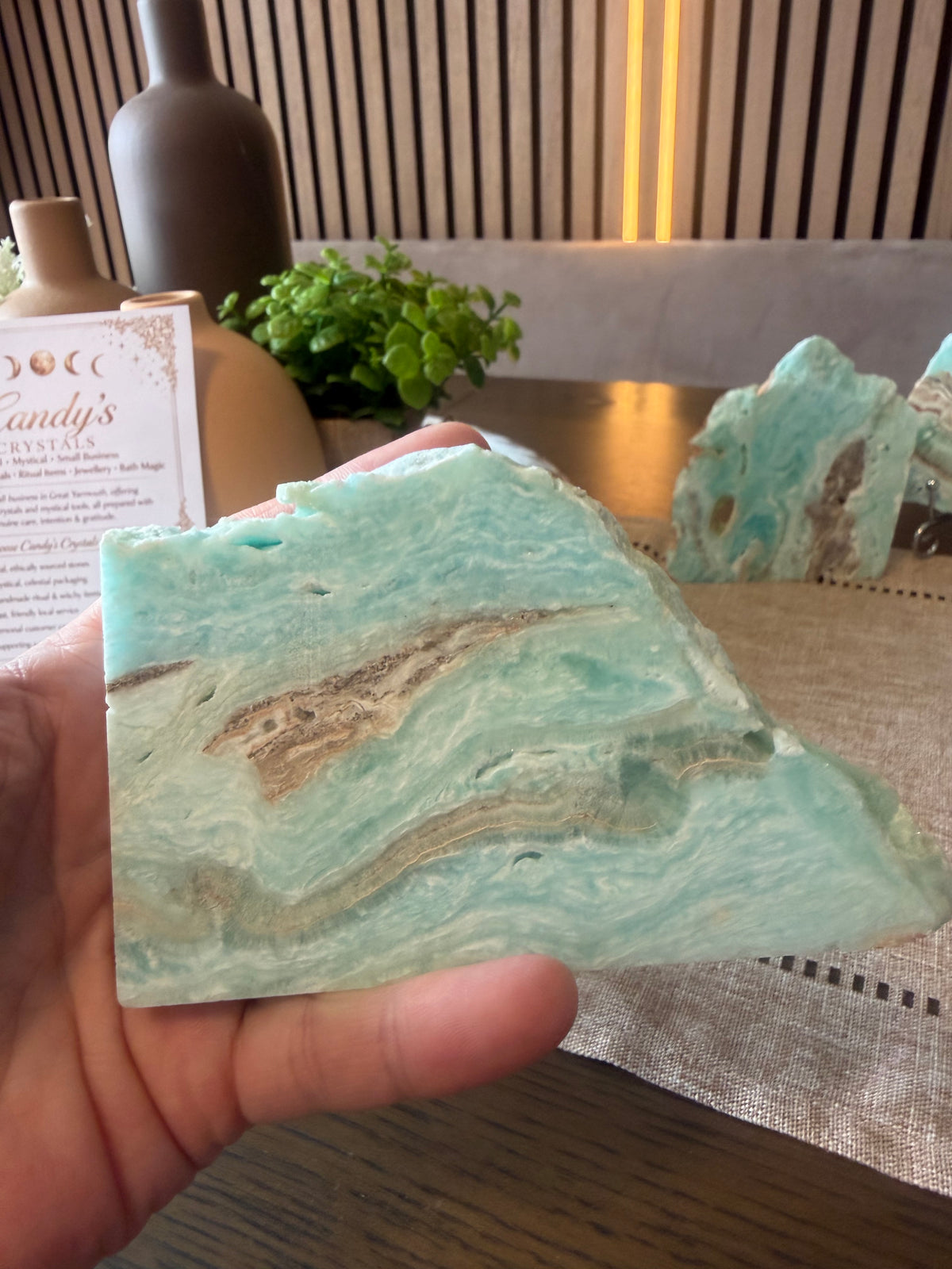 Beautiful Hemimorphite Slabs
