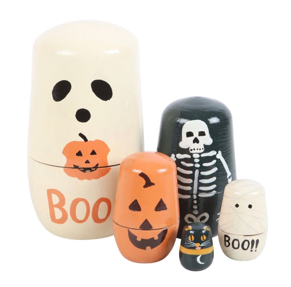 Halloween Russian Dolls Set