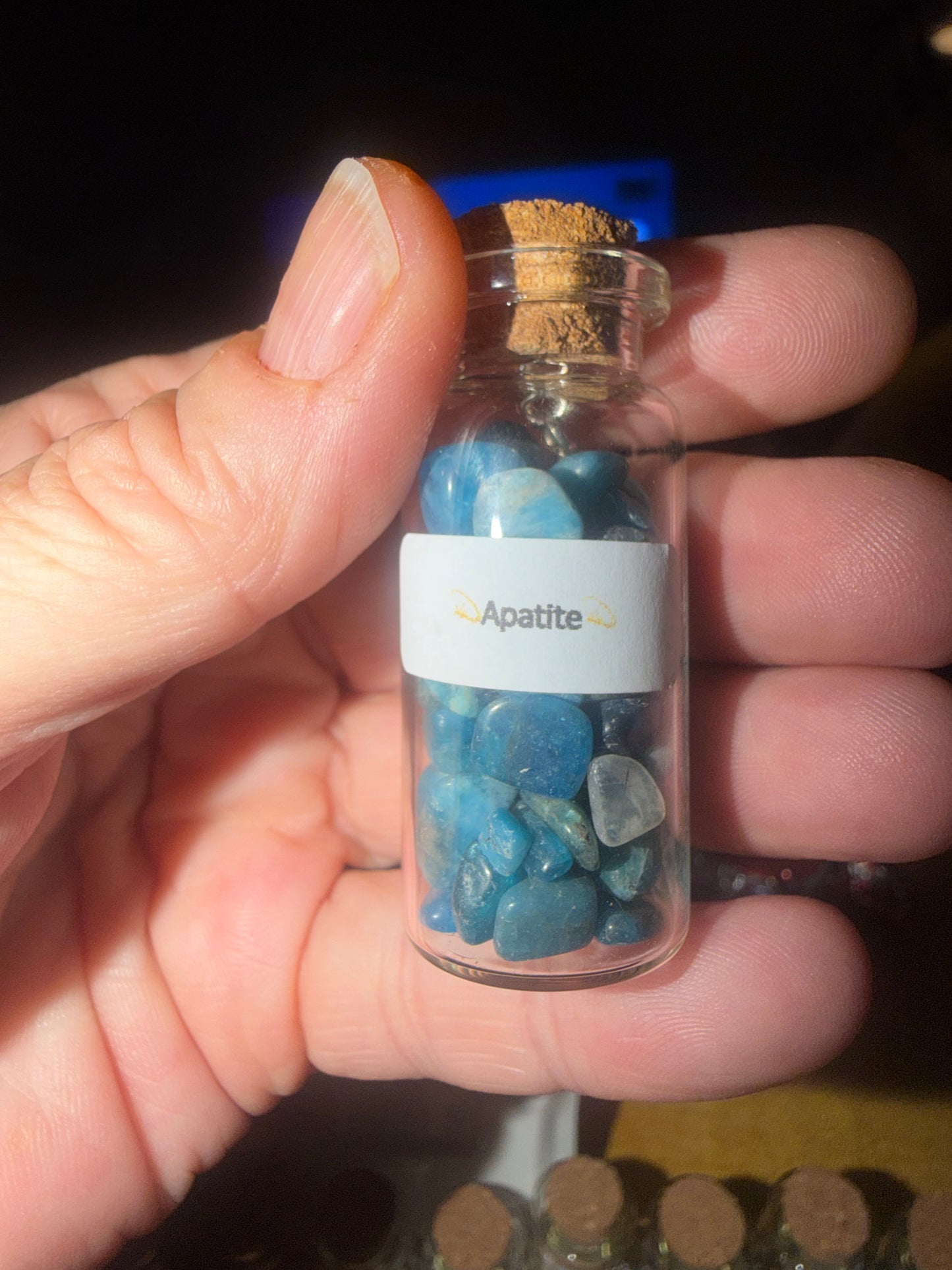 Crystal Chip Jar