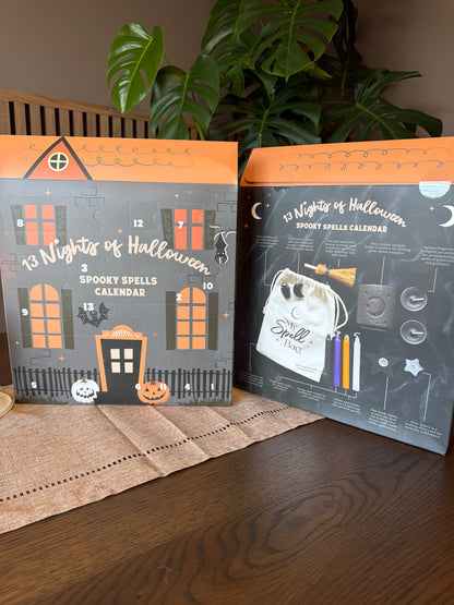13 Nights of Halloween Spooky Spells Calendar, & 12 Nights Enchanted shelf of Shadows Calendar
