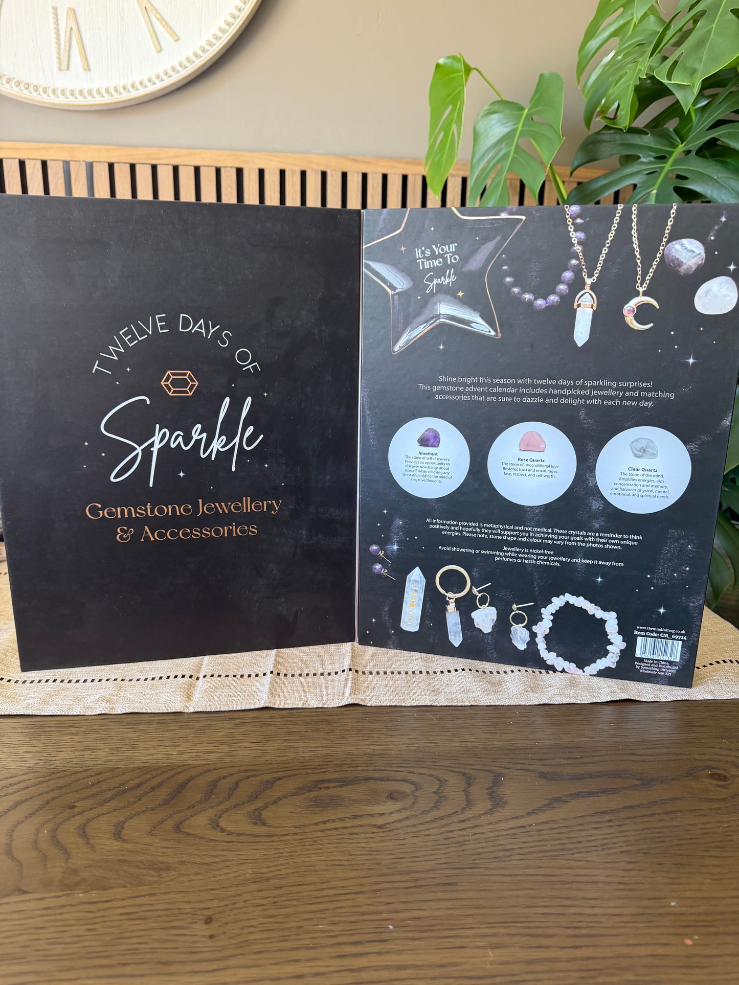 Twelve Days of Sparkle Crystal Advent Calendar