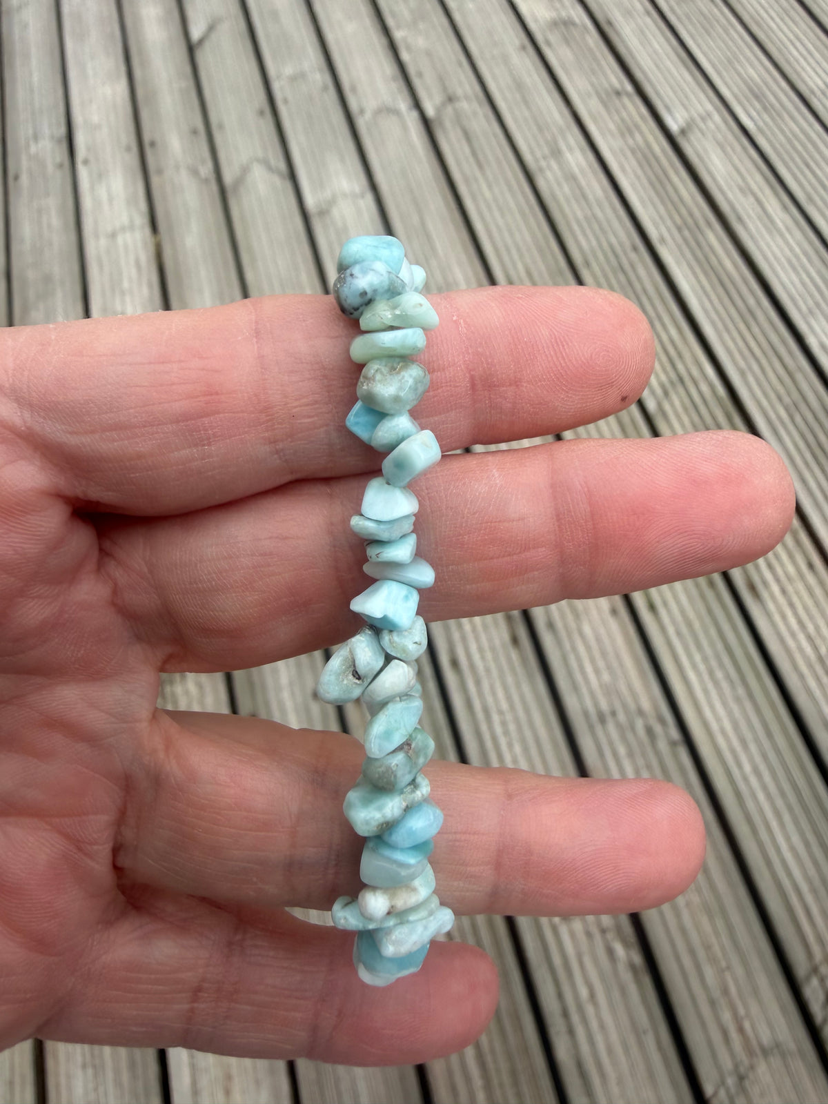 Natural Crystal Chip Bracelets