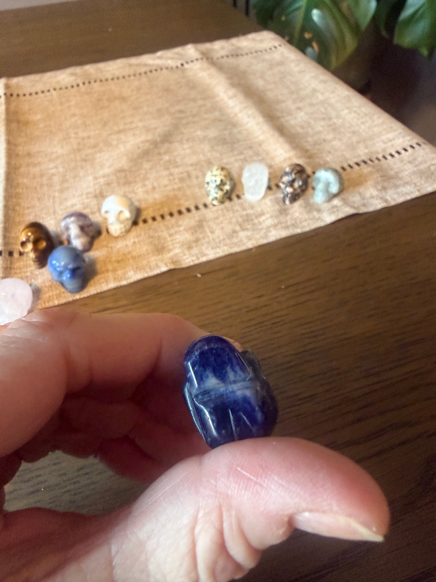 Mini Crystal Stone Skulls