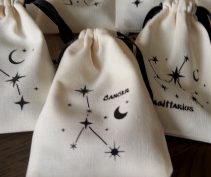 Zodiac Tumble Bag with Information Card