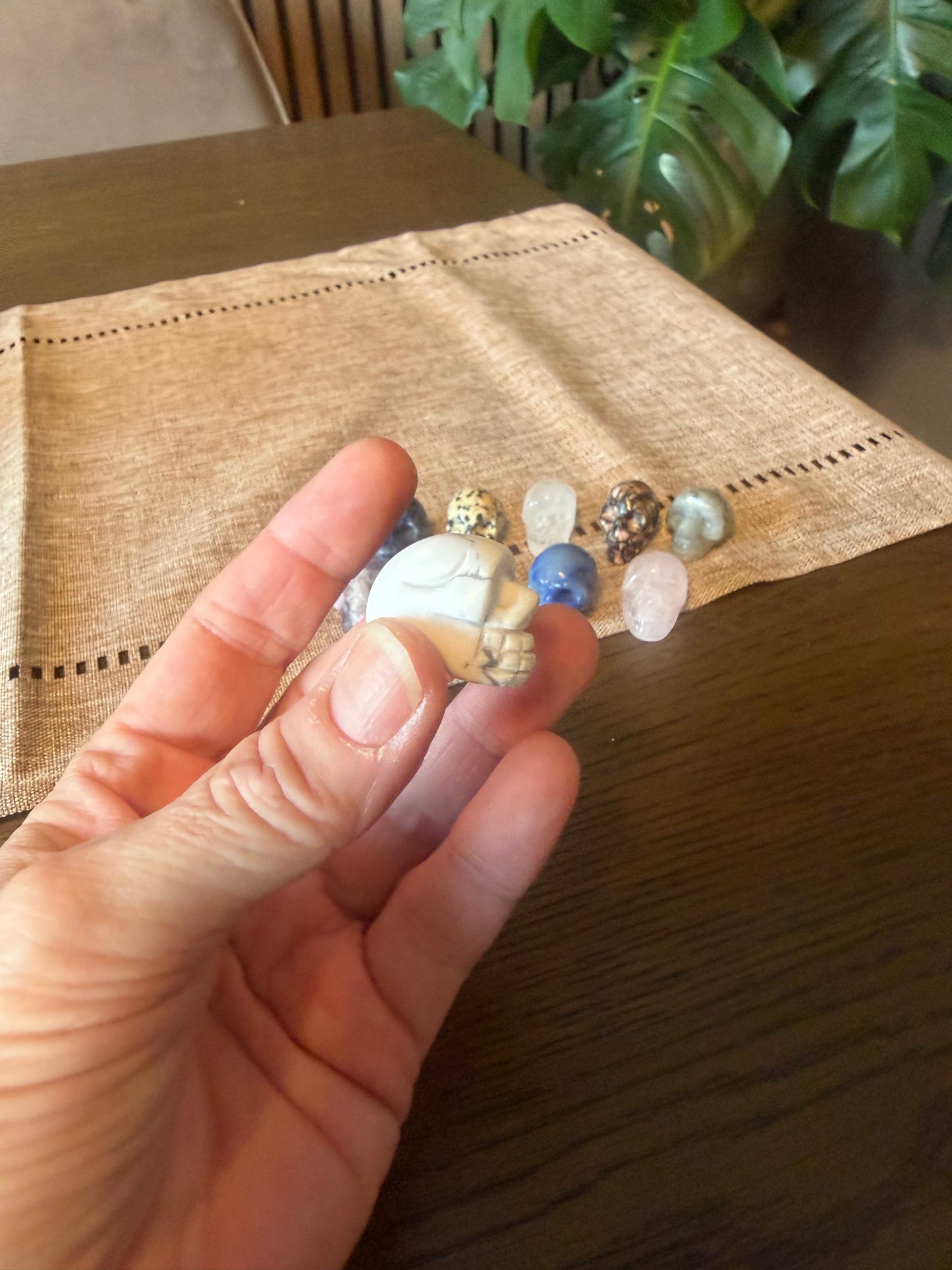 Mini Crystal Stone Skulls