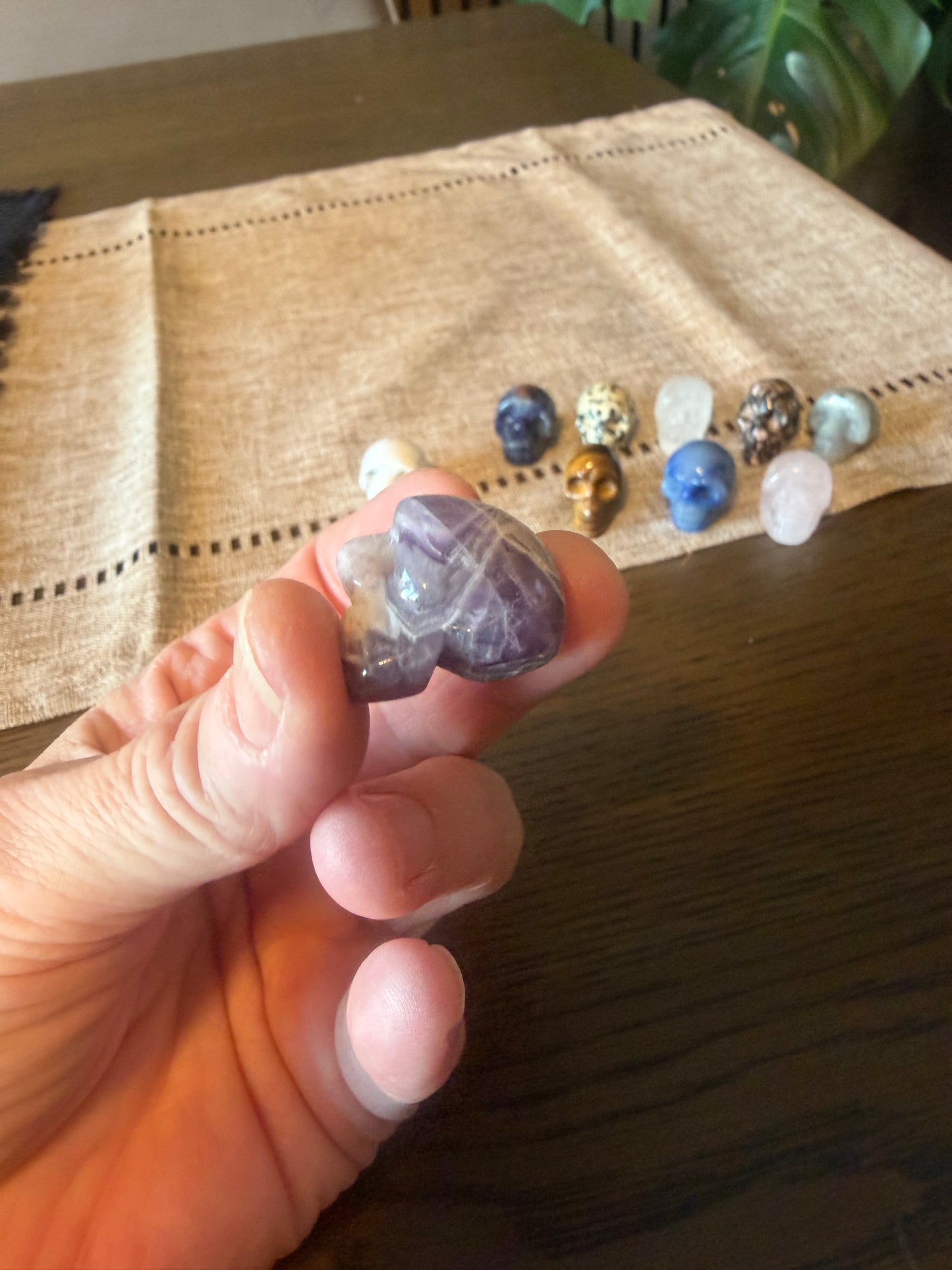Mini Crystal Stone Skulls