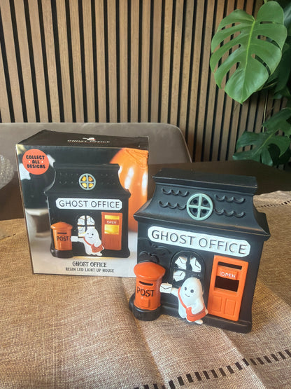 Ghost Office Resin LED Light Up House