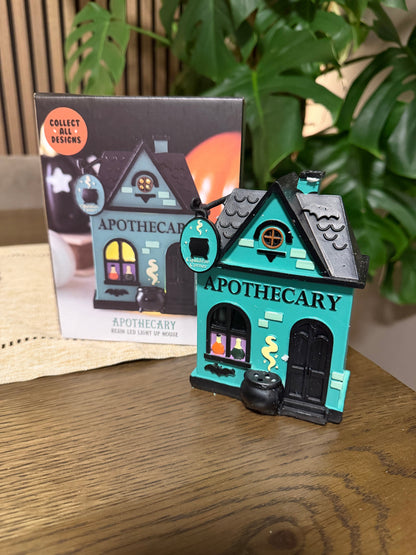 Apothecary Resin LED Light Up House