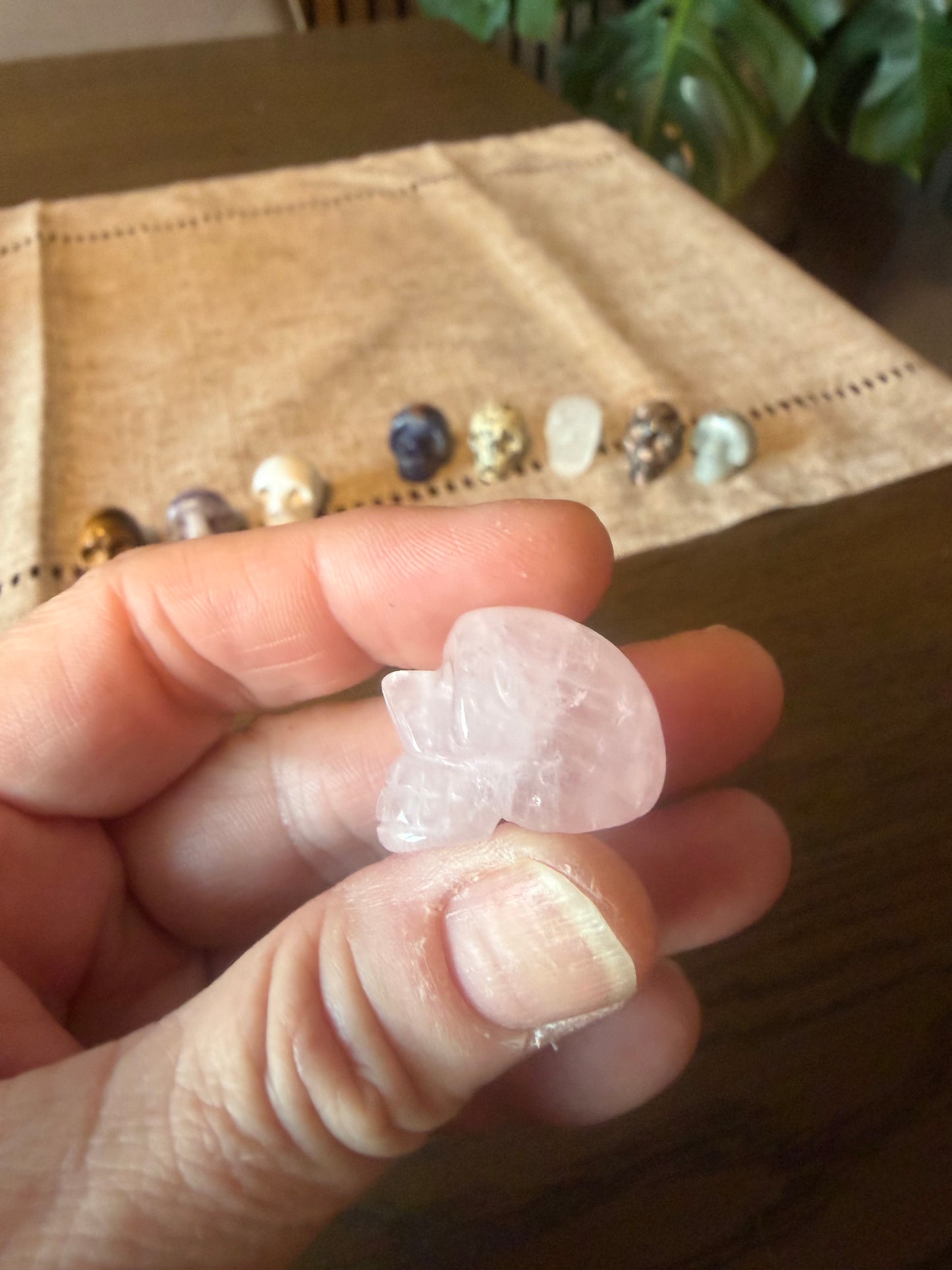 Mini Crystal Stone Skulls