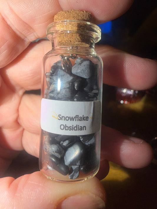 Crystal Chip Jar